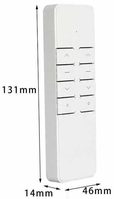 Pilot do rolet / żaluzji / kurtyn / bram => RF 433 MHz => Nowy