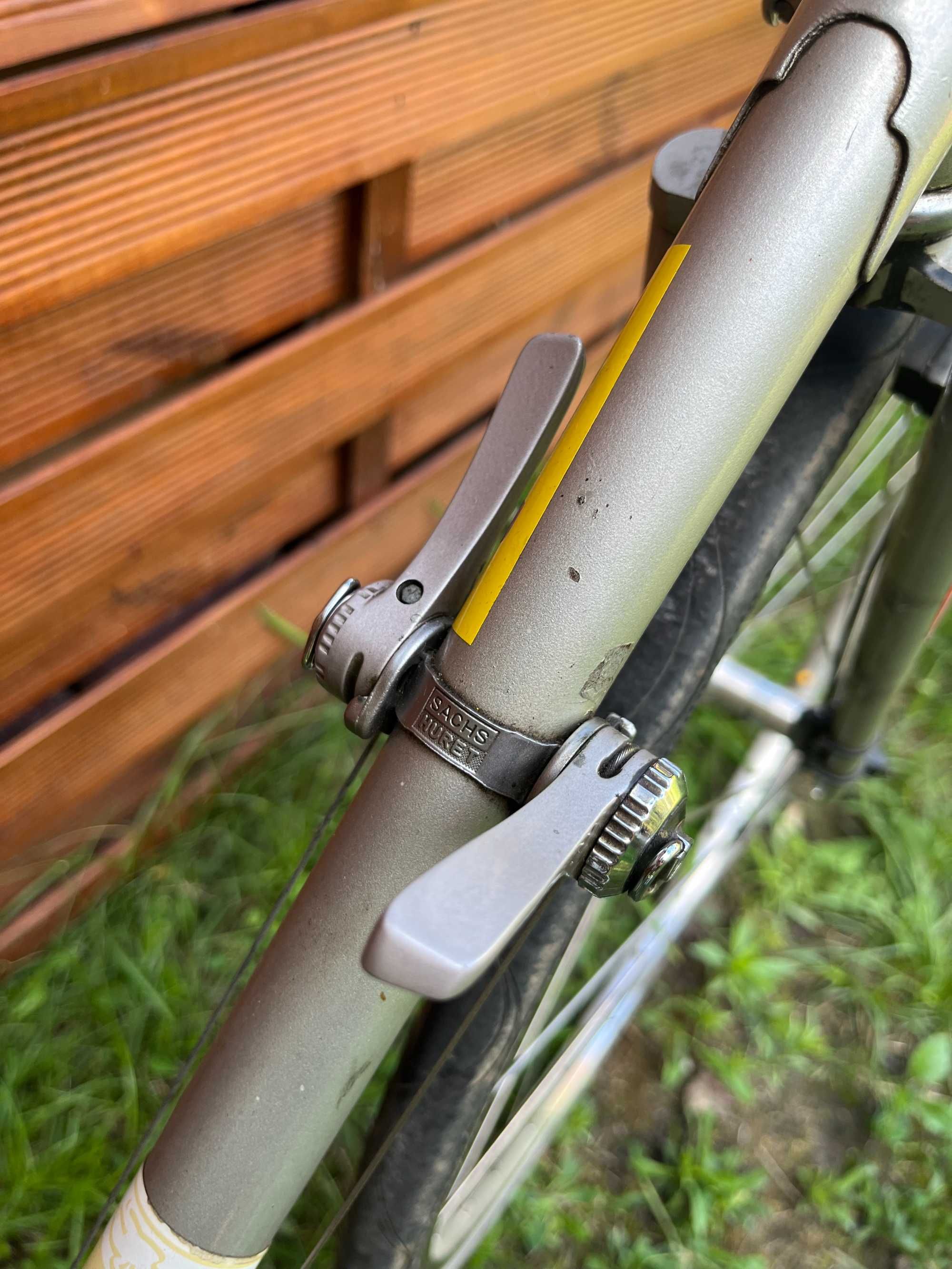 Rower kolarka Diamant miejska retro Mavic, selle italia, parallax