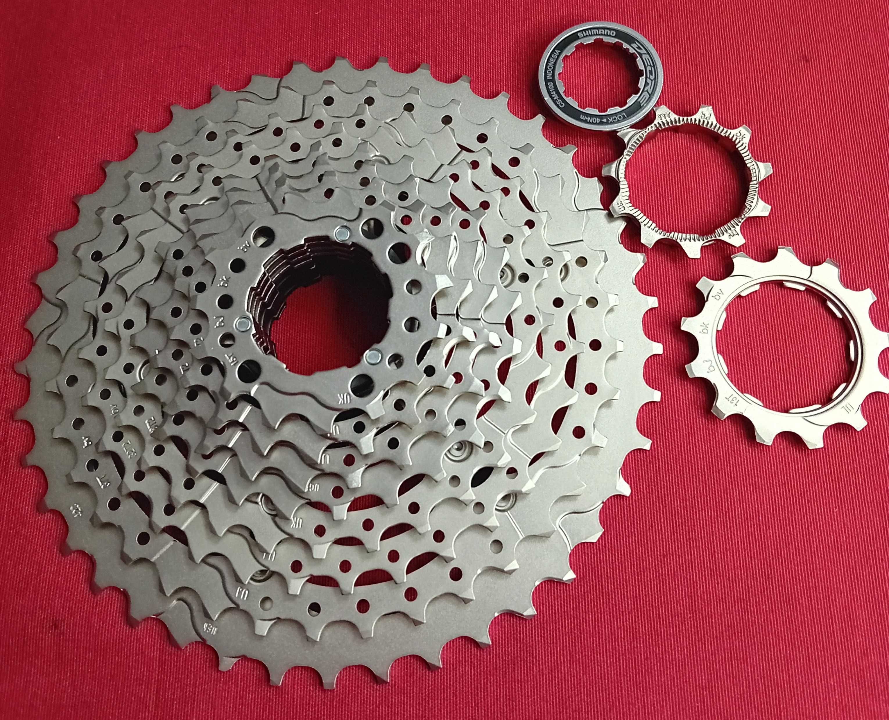 Kaseta zębatek Shimano Deore  CS-M4100  10 speed 11-42T.