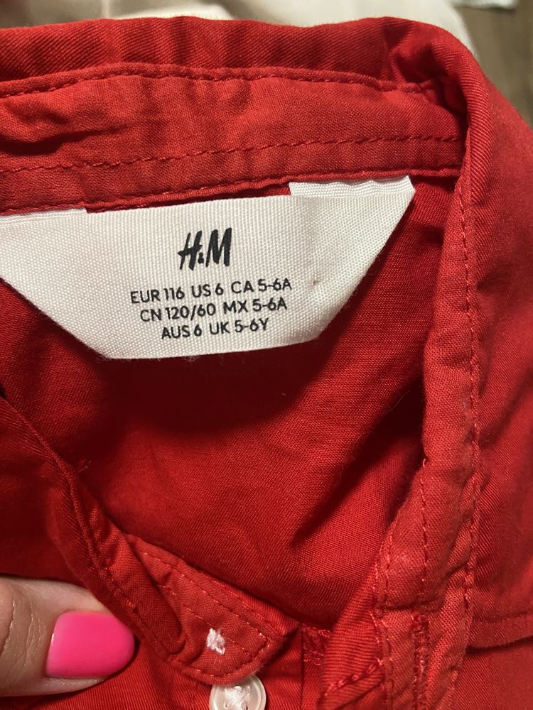 Нова сорочка для хлопчика H&M