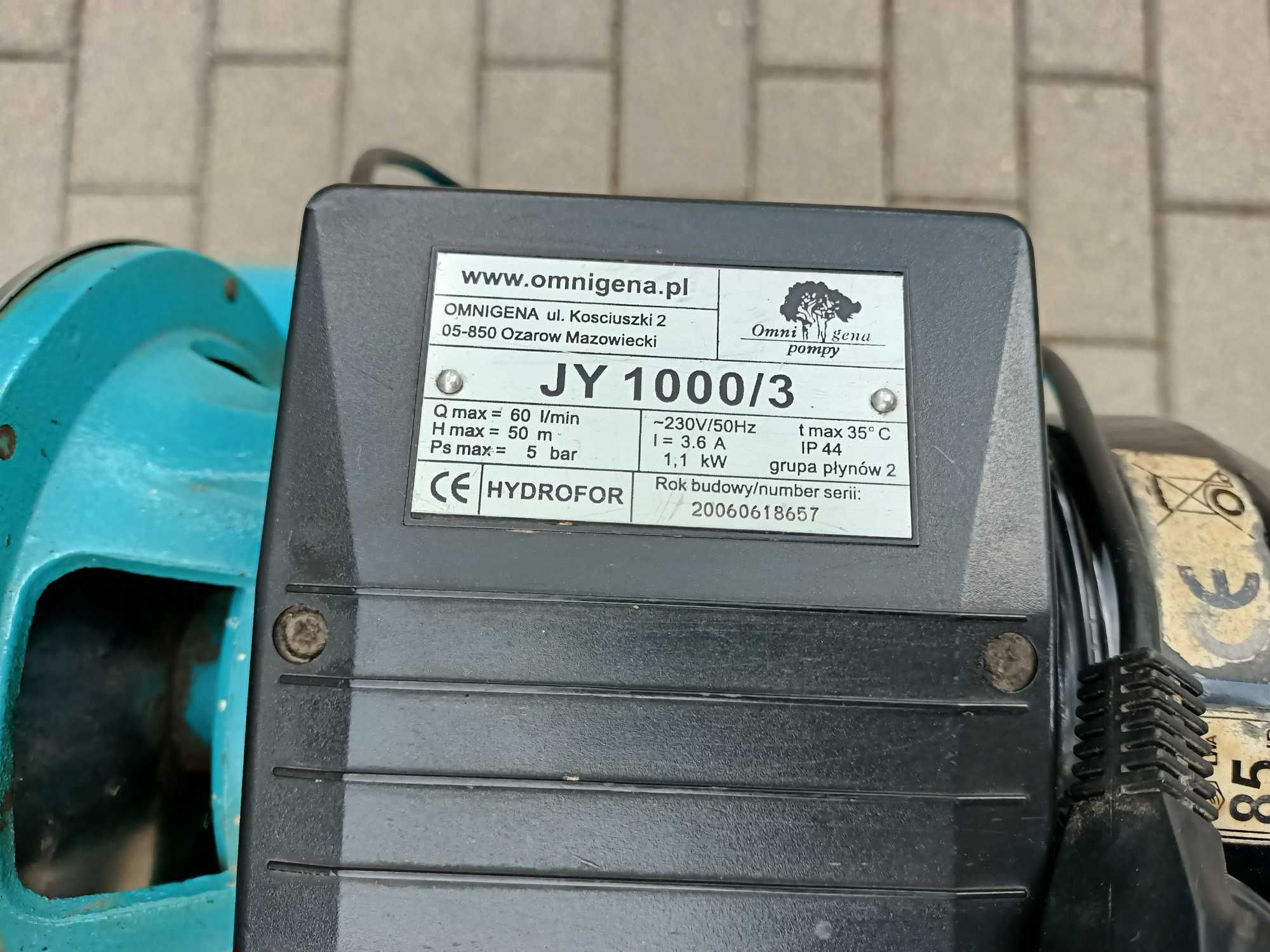 Hydrofor Omnigena JY 1000 50L
