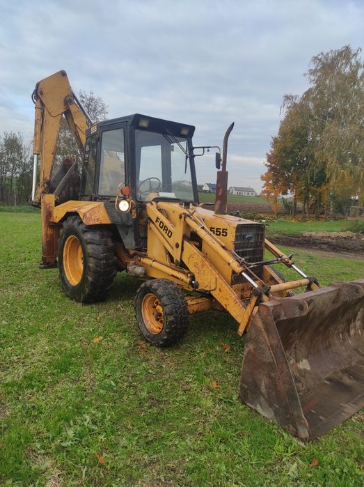 Koparko ładowarka Ford 555, new Holland, nie JCB, CAT, Ostrówek