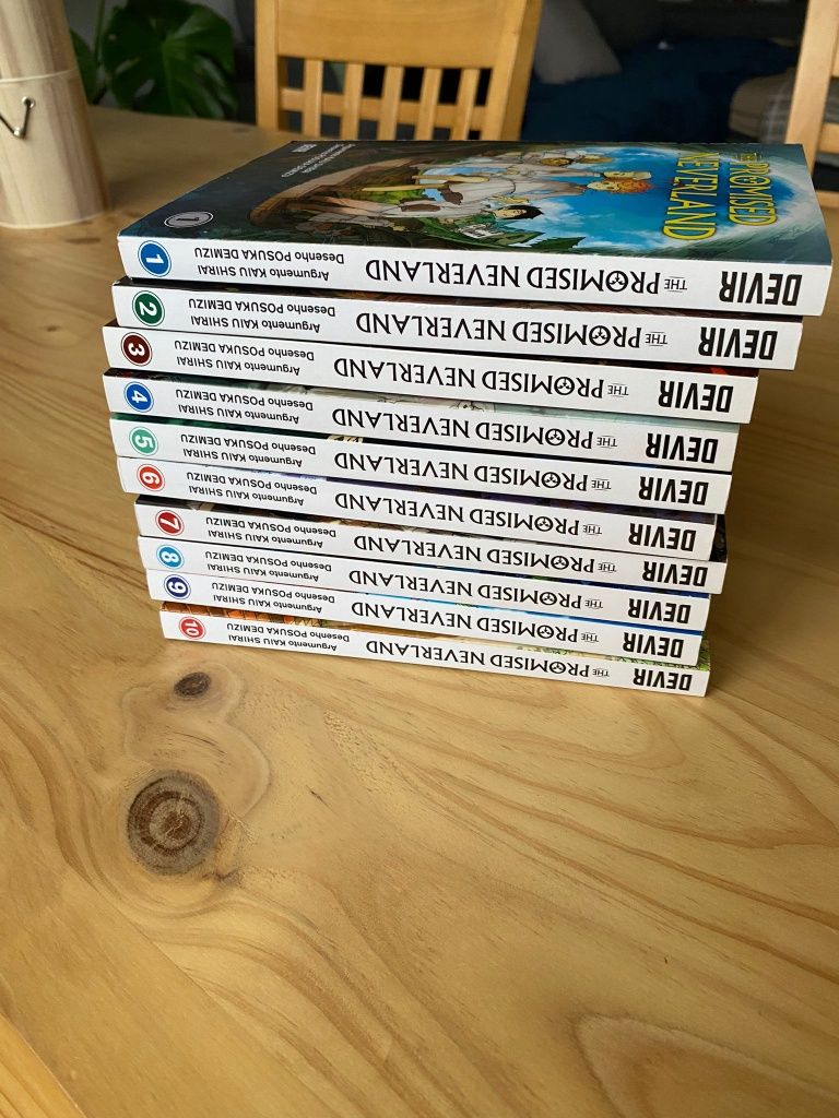 Livros mangas The Promised Neverland