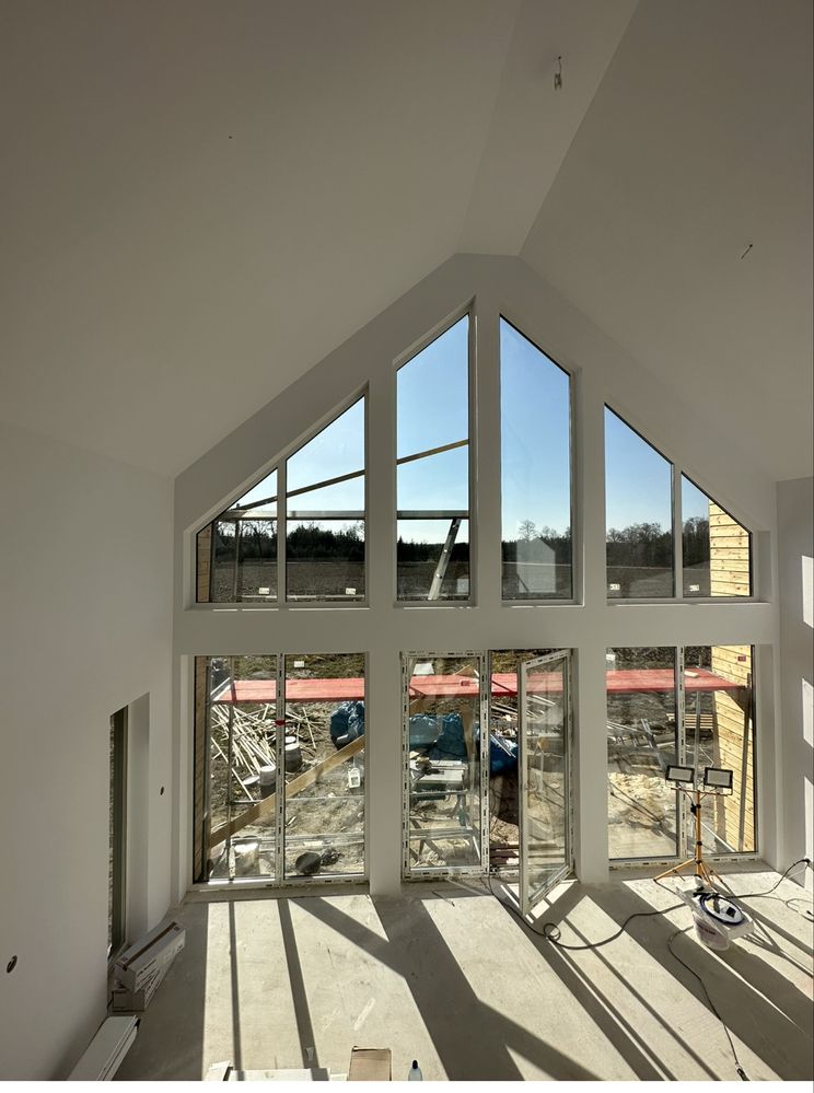 Nowoczesna Stodola / 105m2 (70m2 zabudowy na zgloszenie) Dom drewniany