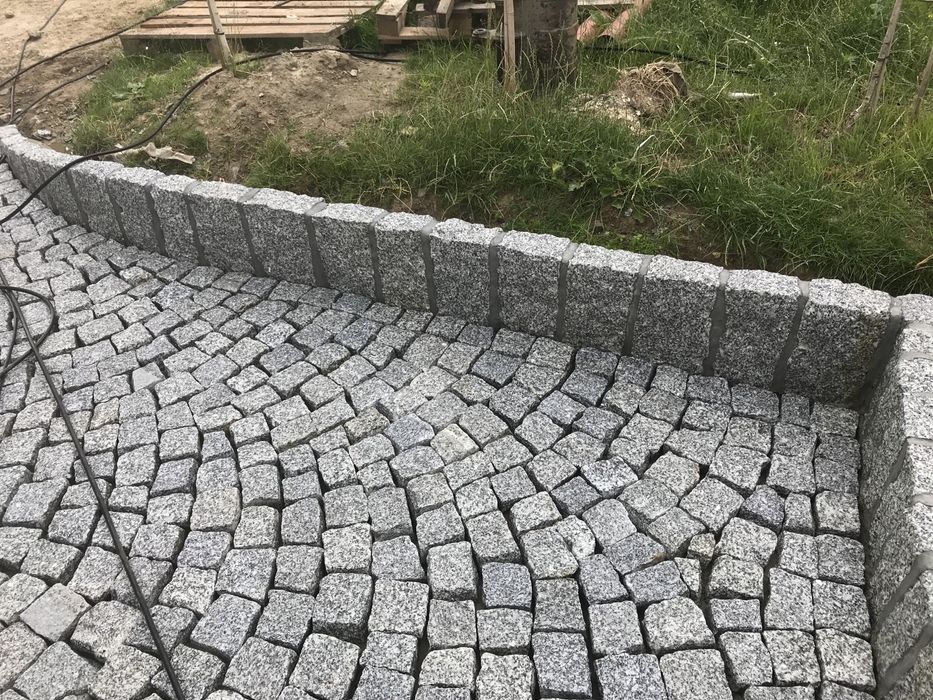 Opornik Bloczki Granitowe Palisada Granit