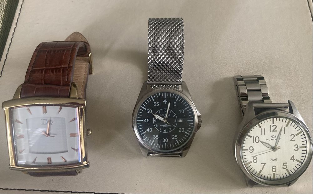 Zegarek 3 sztuki