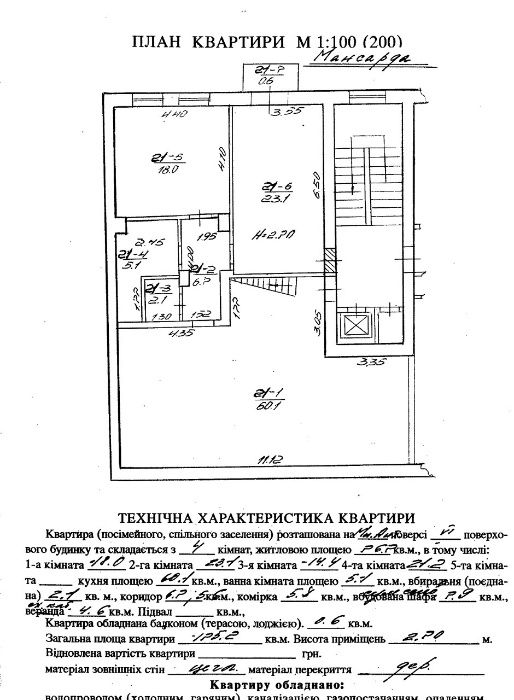 Продаж 4кім квартири по вул.Гнатюка