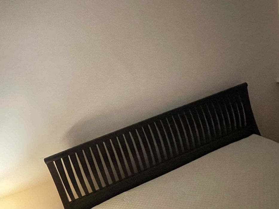 Lóżko materac 180x200 tempur i drewno