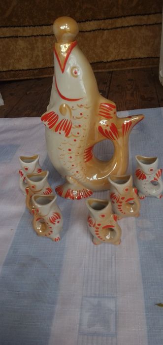 Сервіз "Рибки" з порцеляни