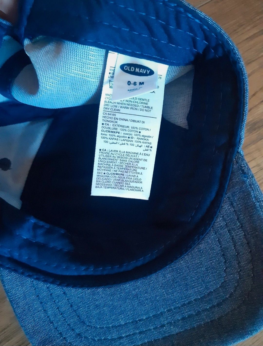 Czapka z daszkiem dziecięca z bawełny, Old navy