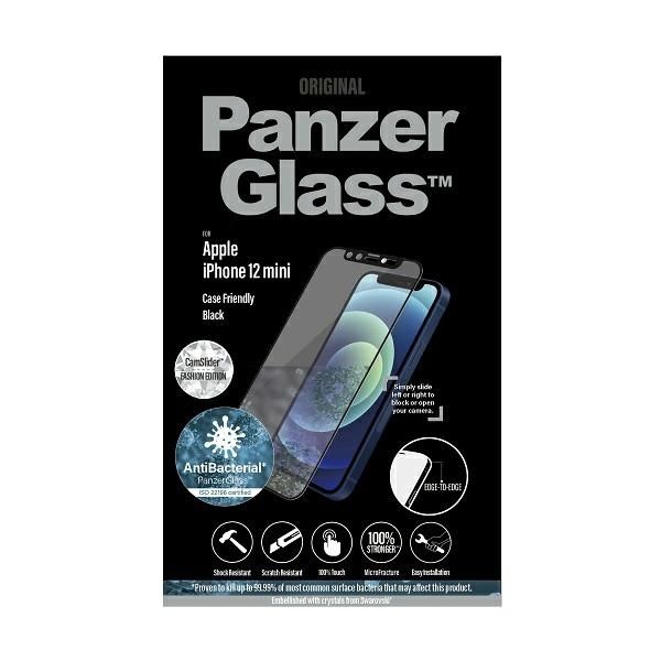 Panzerglass E2E Microfracture Iphone 12 Mini 5,4" Camslider Swarovsky