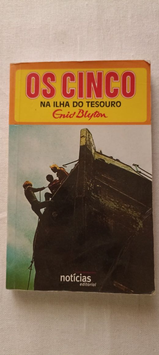 Livro "Os Cinco" versão antiga