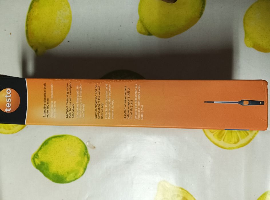 Anemometro térmico Testo 405i - uso Smartphone