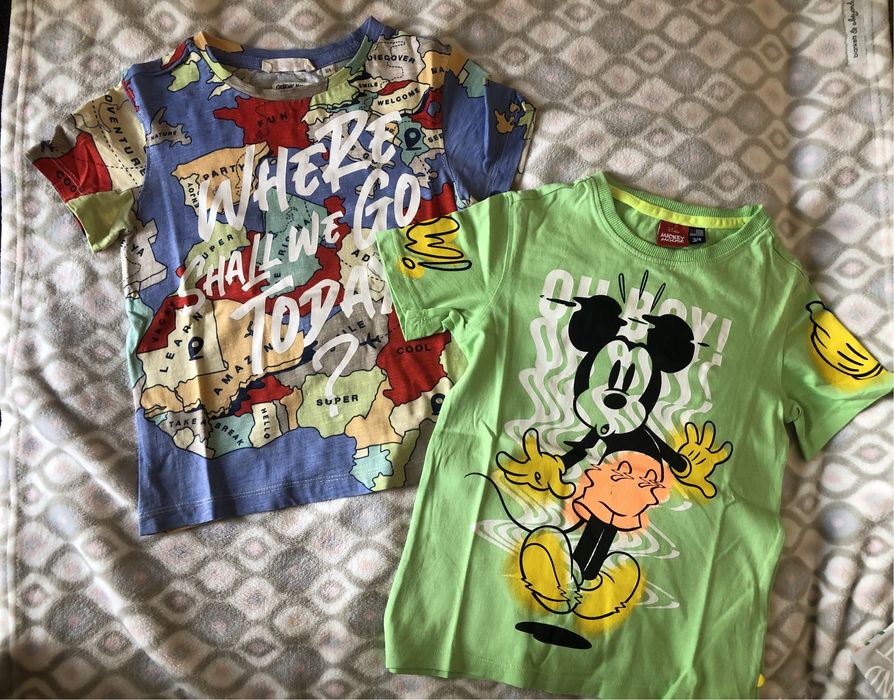 Набор футболок на 3/4 года