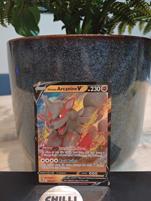 Carta Pokémon Arcanine V 090/195 - mint / near mint