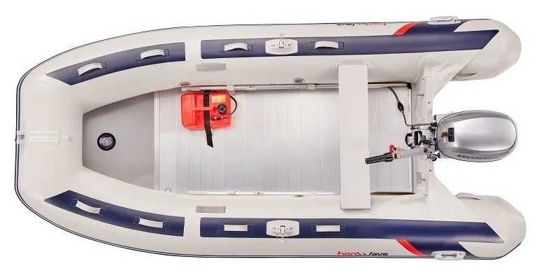 Ponton Honda Honwave T35 - AE 3 pokład aluminiowy + kil (350 cm) NOWY