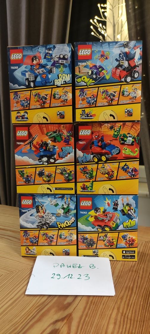 LEGO 76062, 76064, 76068, 76069, 76070, 76071. Nowe zestawy