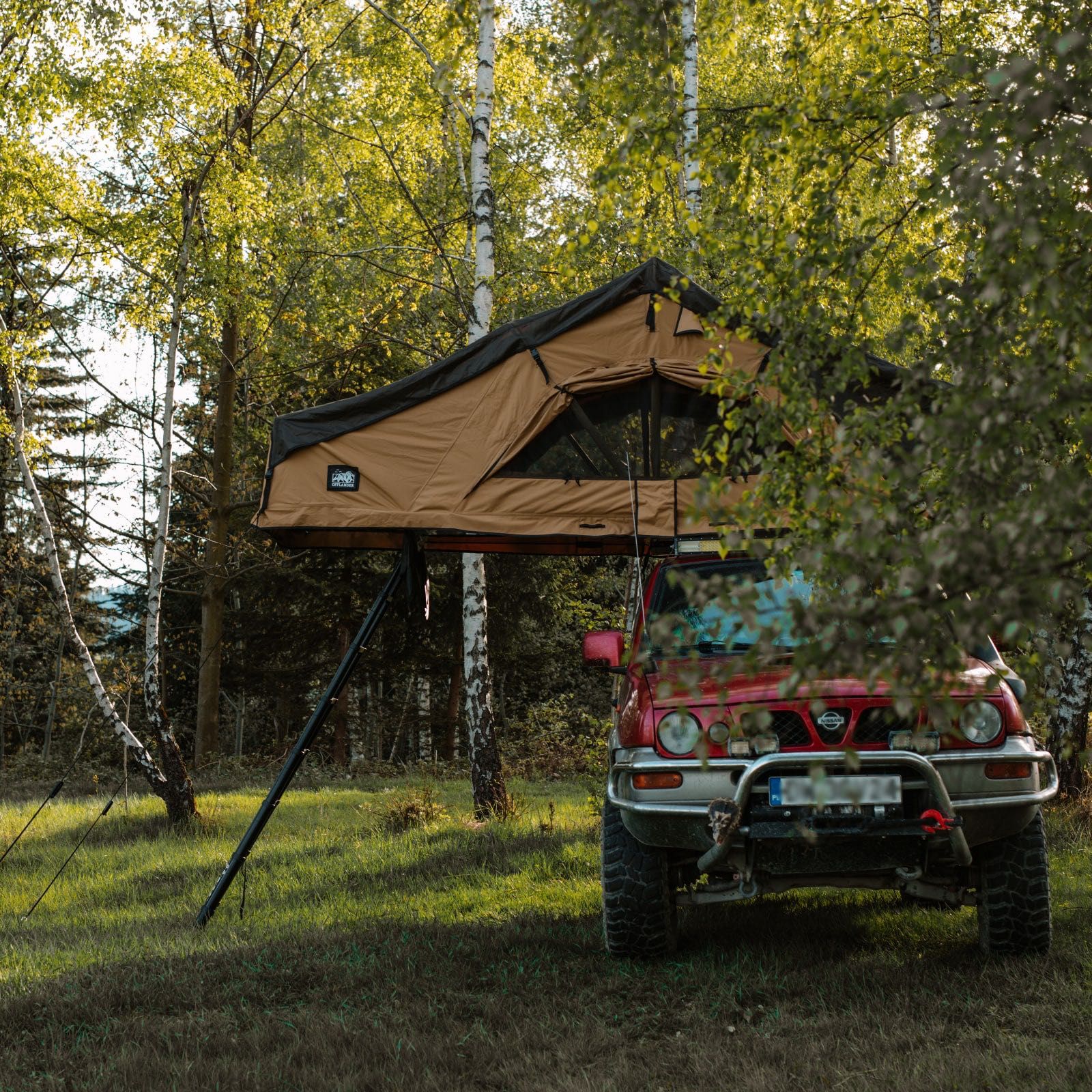 Namiot dachowy OFFLANDER SOFT CAHAYA 140 turystyczny samochodowy