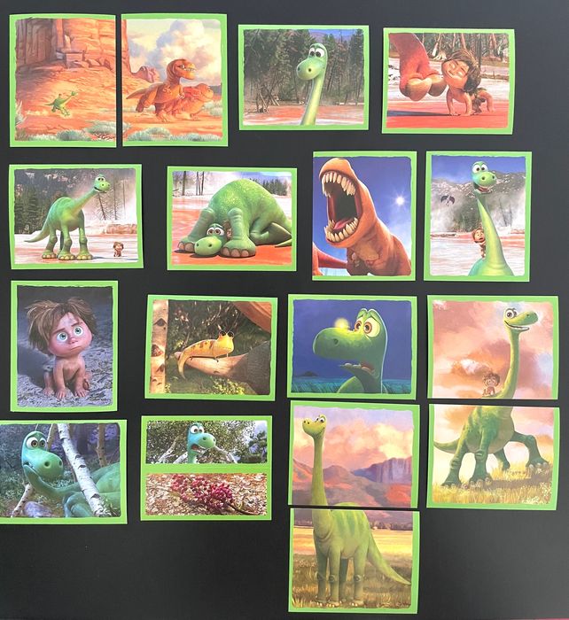 Cromos Panini “a viagem de arlo”