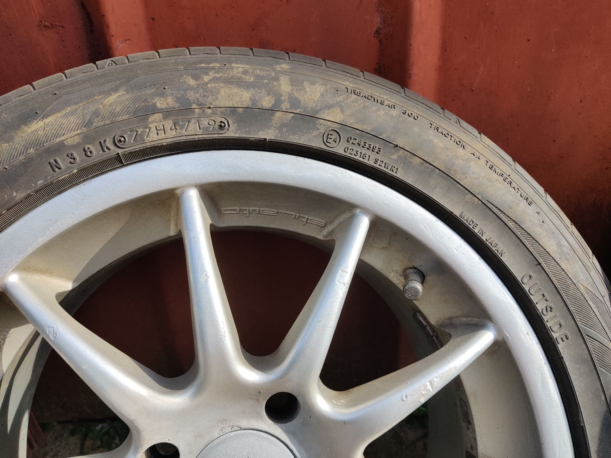 Диски 16 4 114.3 lancer 9  , с резиной 205 55 16 лето made in Japan
