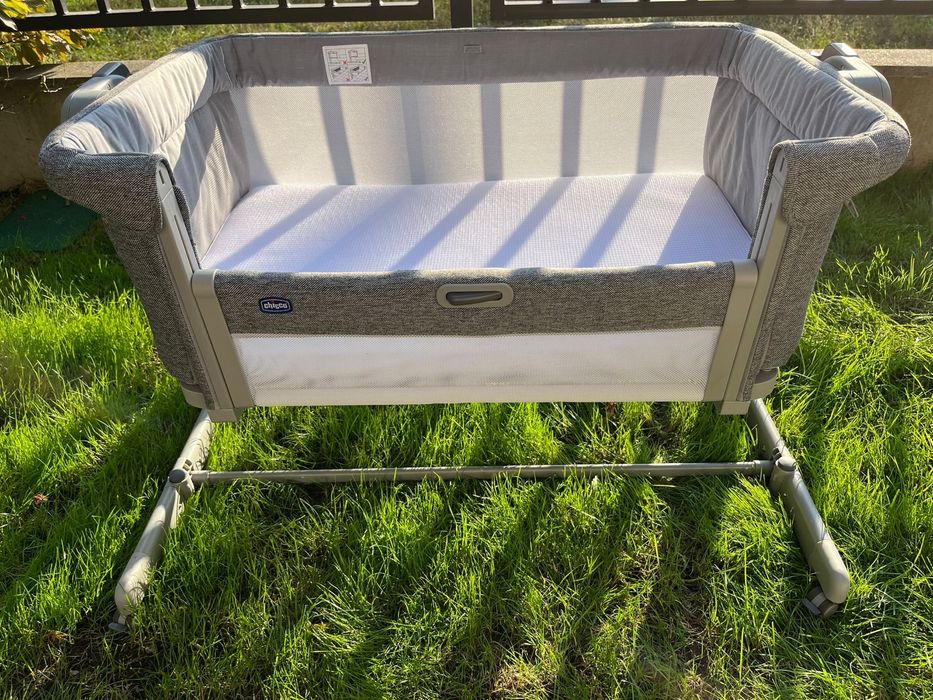 Chicco Next2Me Magic Evo Łóżeczko Dark Grey szary