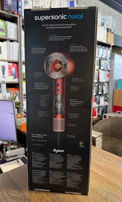 Фен DYSON HD16 Nural Strawberry Bronze/Blush Pink (561725-01)