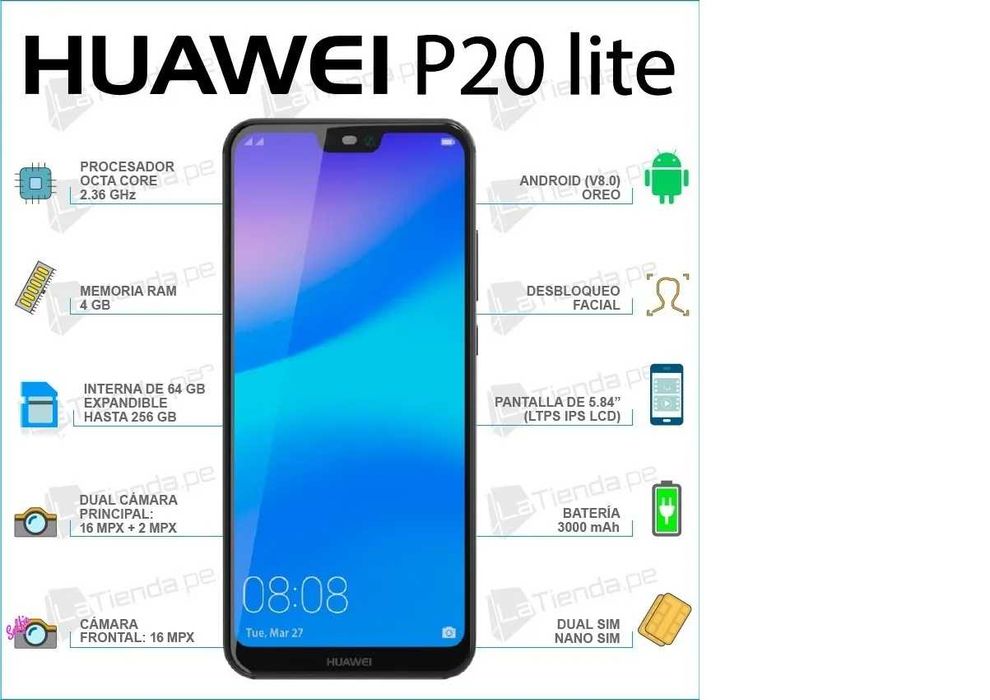 HUAWEI P20 Lite Idealny