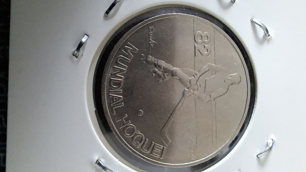 5 escudos - Mundial de Hóquei - 1982