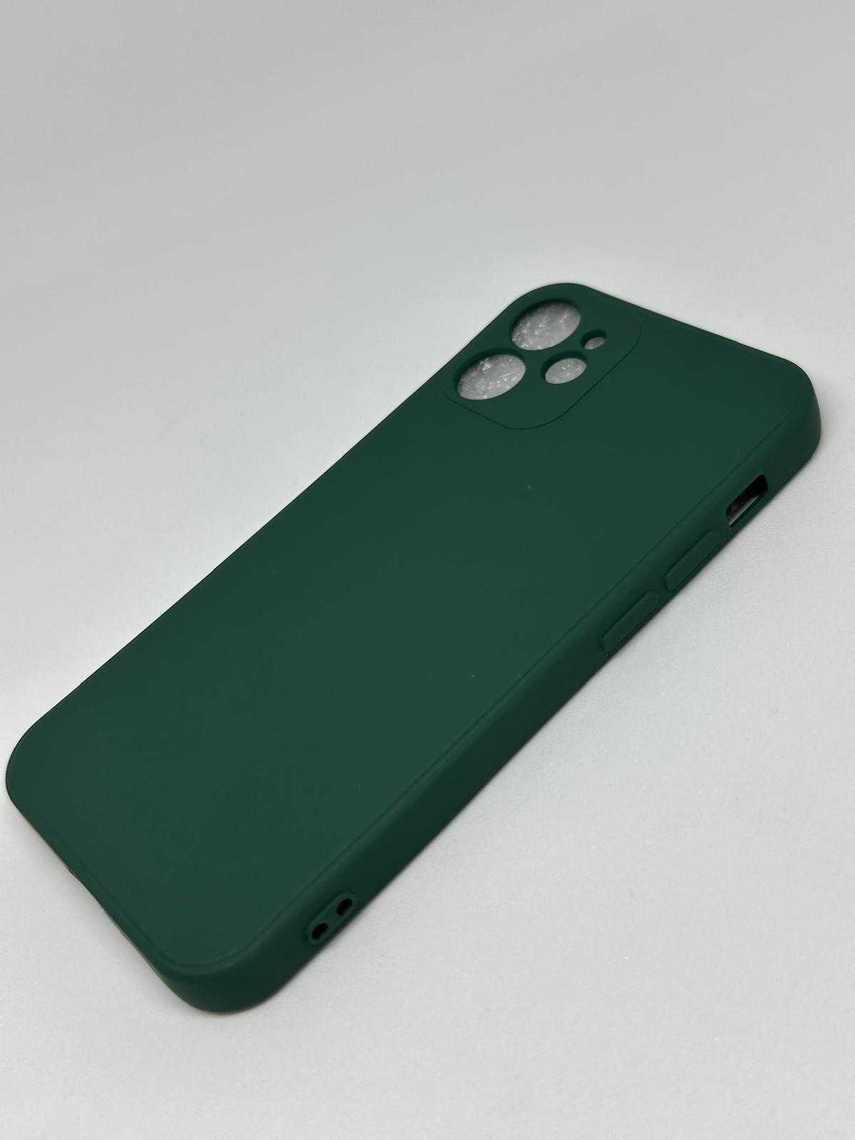 Iphone 12 Mini Etui Case Obudowa Ciemno-Zielona kod 1386