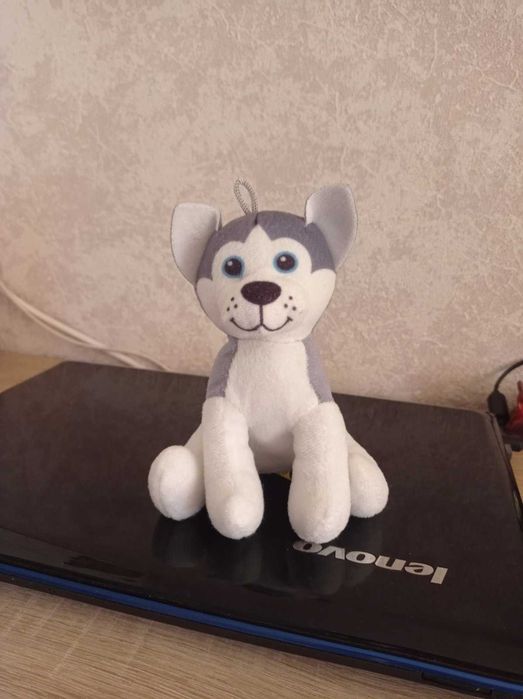 НОВАЯ 15см мягкая игрушка собака можно брелок на сумку рюкзак собачка