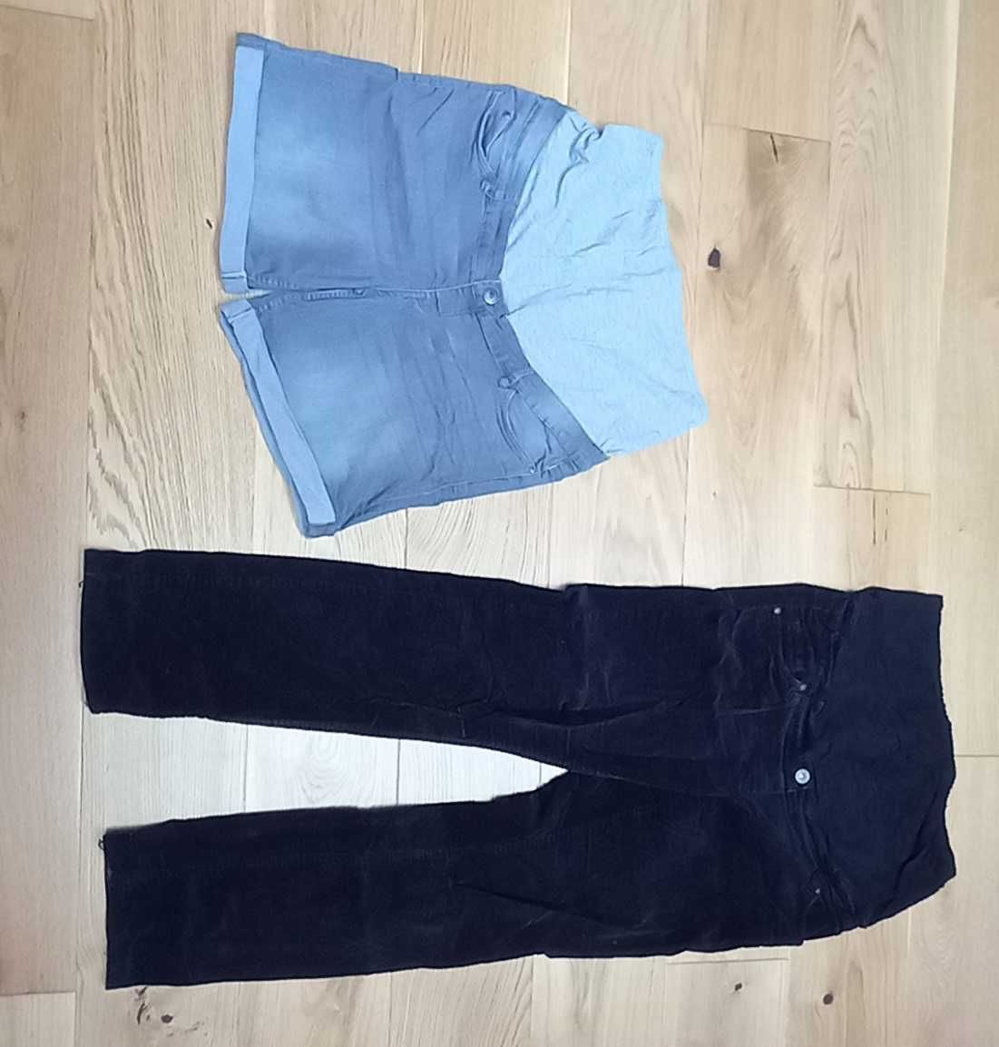 spodnie ciążowe H&M, C&A, 7 sztuk, Gratis