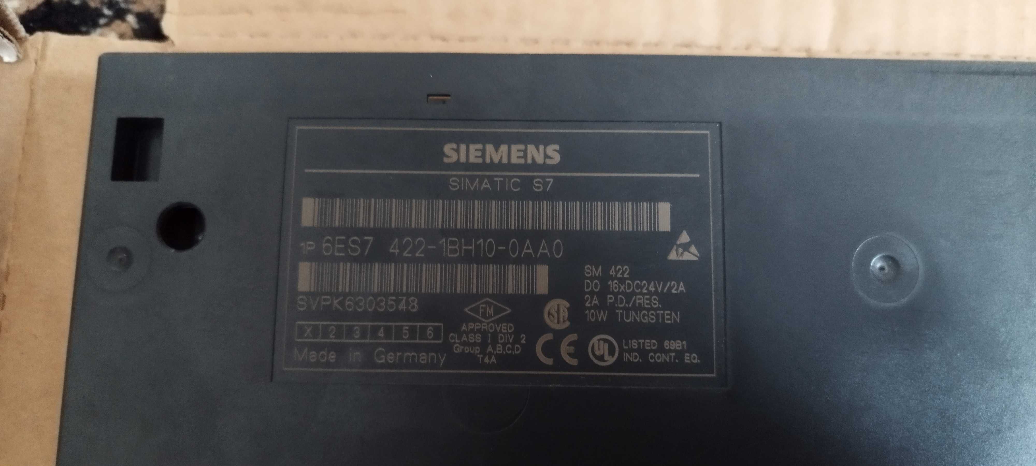 Sterownik  PLC SIEMENS simatic s7   6ES7   422-1BH10-0AA0