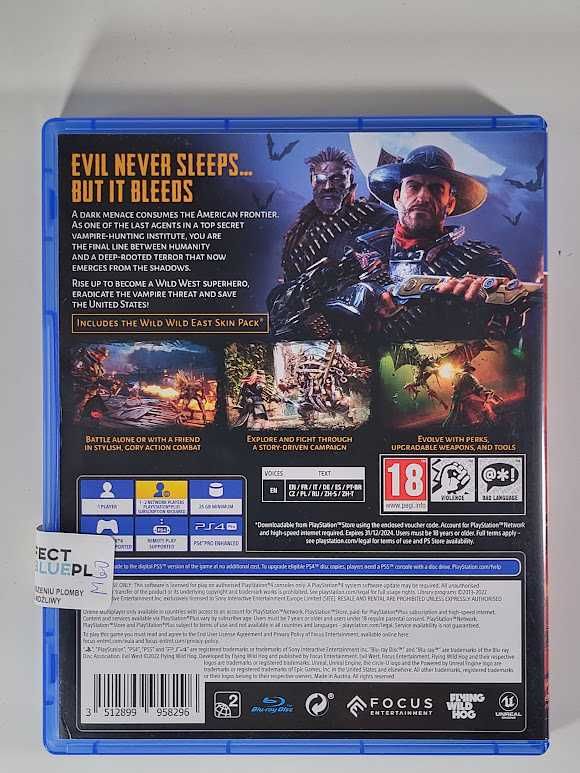 Evil West / Gra PS4 / Napisy PL / Skup Gier Używanych / Skup-Sprzedaż