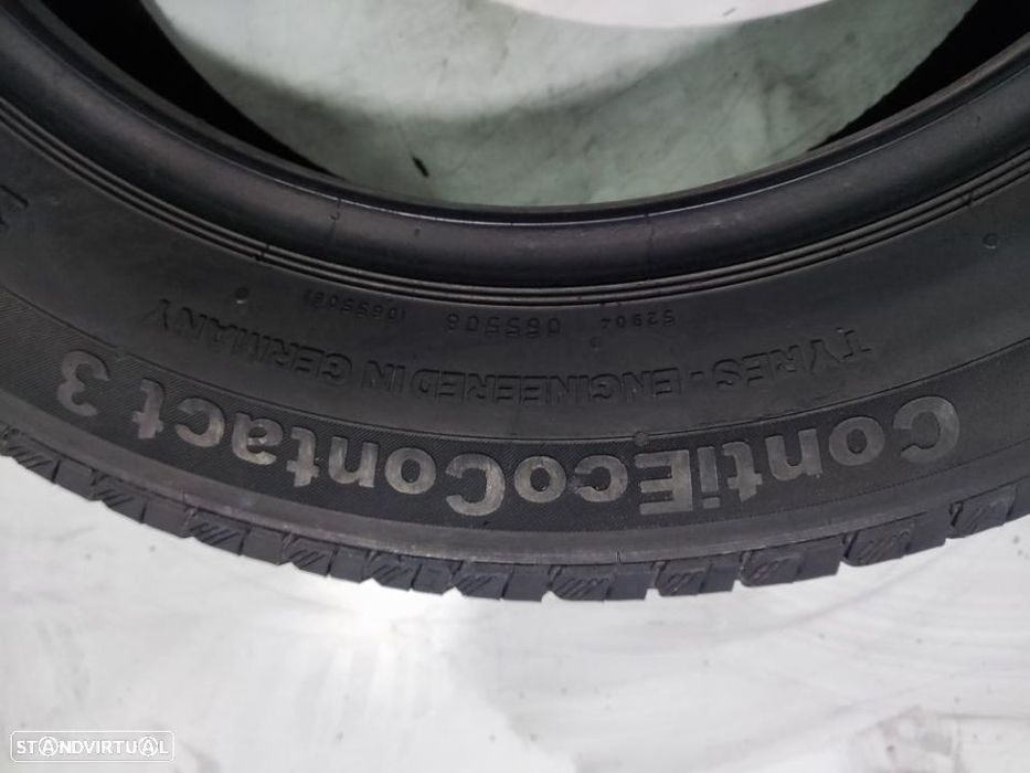 2 pneus semi novos 165-65r15 continental - oferta dos portes