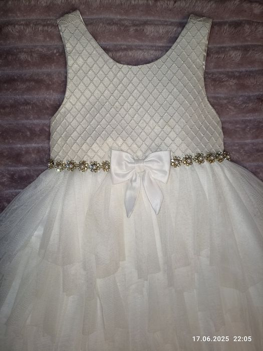 Нарядна сукня для дівчинки + болеро