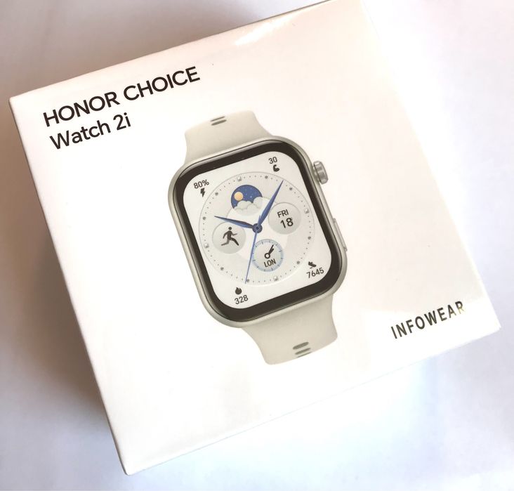 HONOR Choice Watch 2i smartwatch, white - PROMOCJA