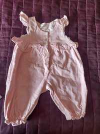 Spodnie, sukienka i body 6-9 m-cy