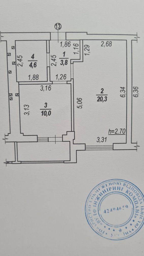 1 кімнатна квартира ЖК Prestige apartments