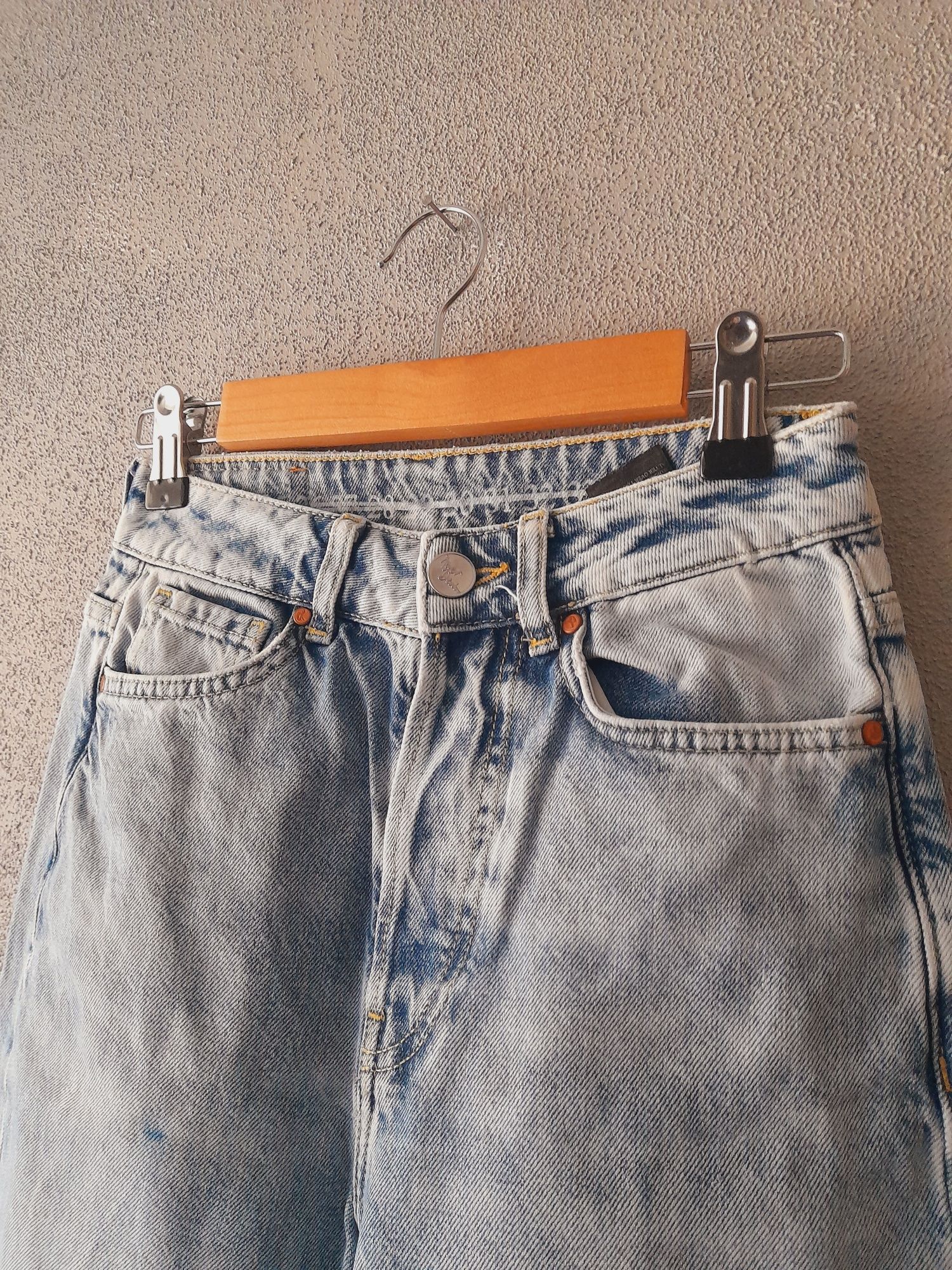 Dżinsy dżins jeans jeansowe 34-36 XS S