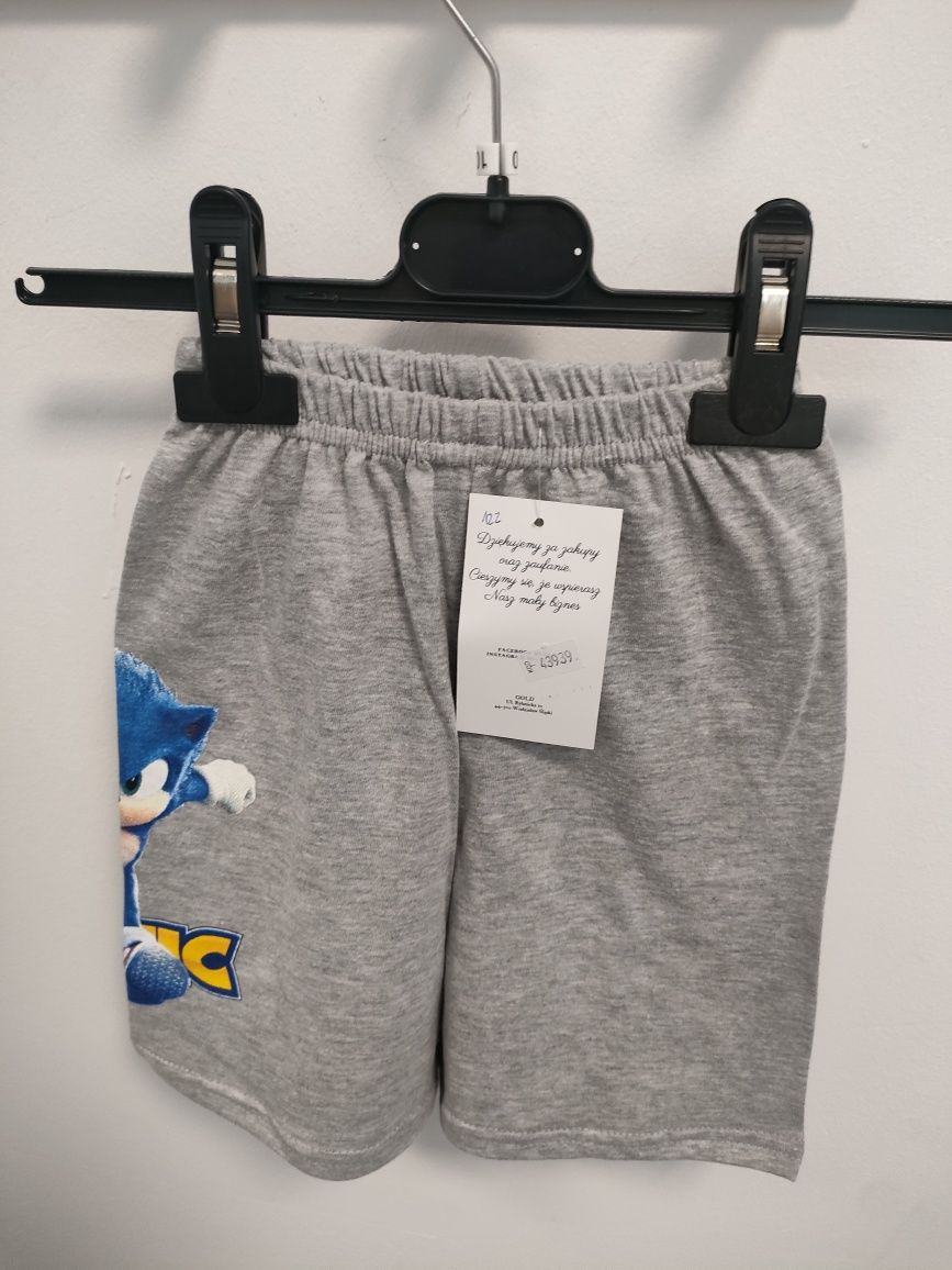 Spodenki Sonic szare 122