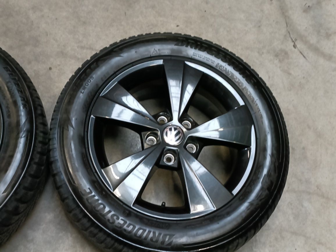 Kola zimowe Alufelgi VW 16 cali 5x112 Golf Jetta Caddy, Seat