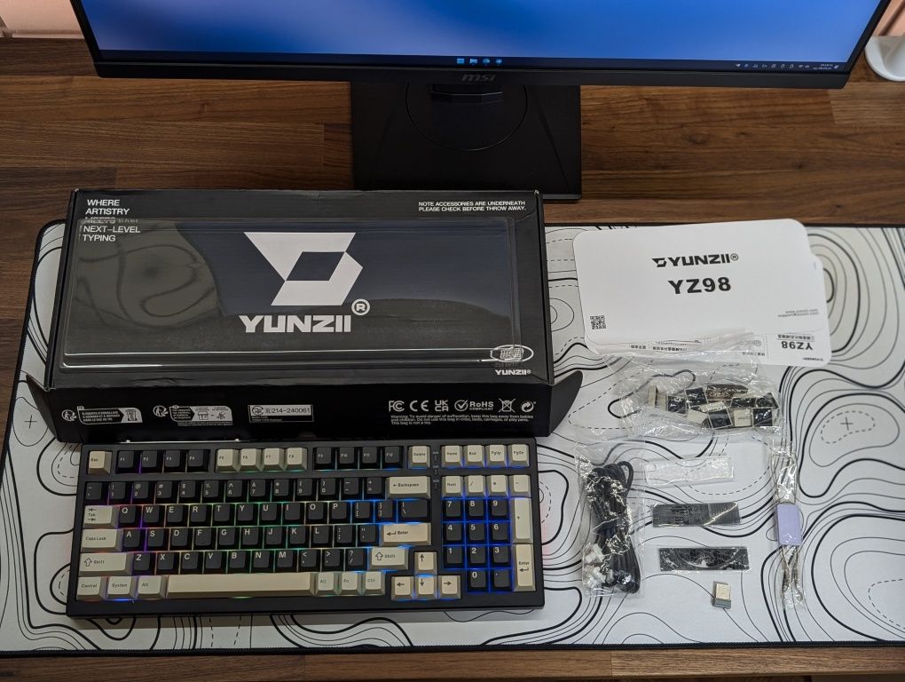 Механічна клавіатура YUNZII YZ98