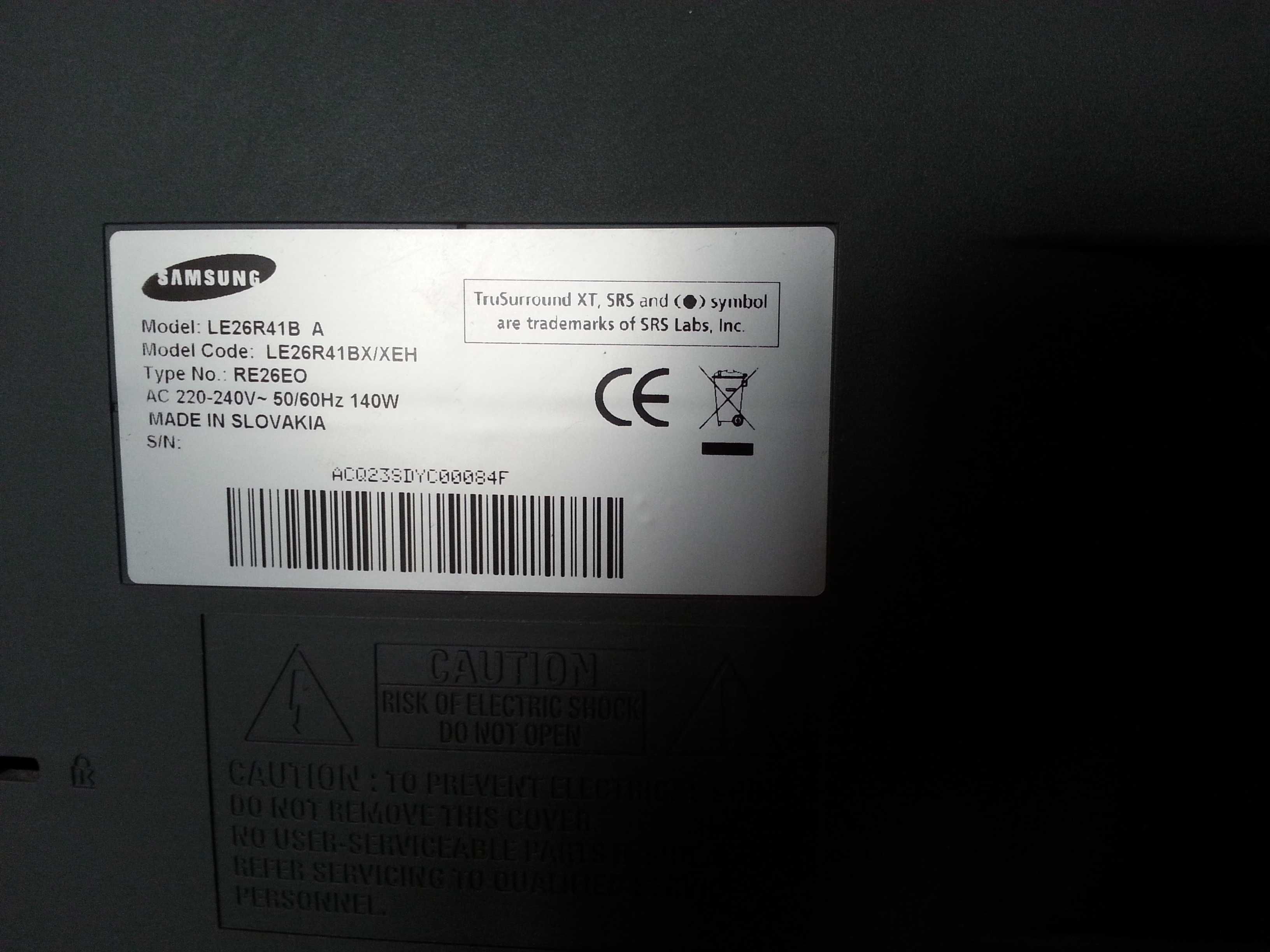 Telewizor Samsung LE26R41B