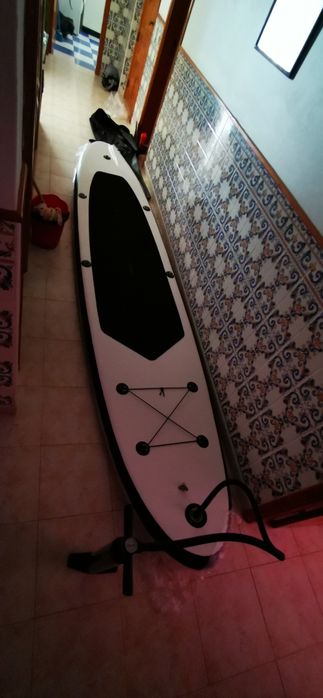 Paddle com 3 metros e 90!!  390x81x10 com saco pagaia e bomba