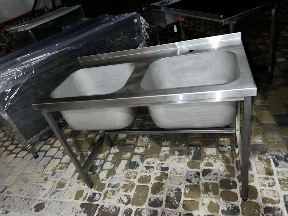 Стіл,мийка,стелаж,полиця нержавійка