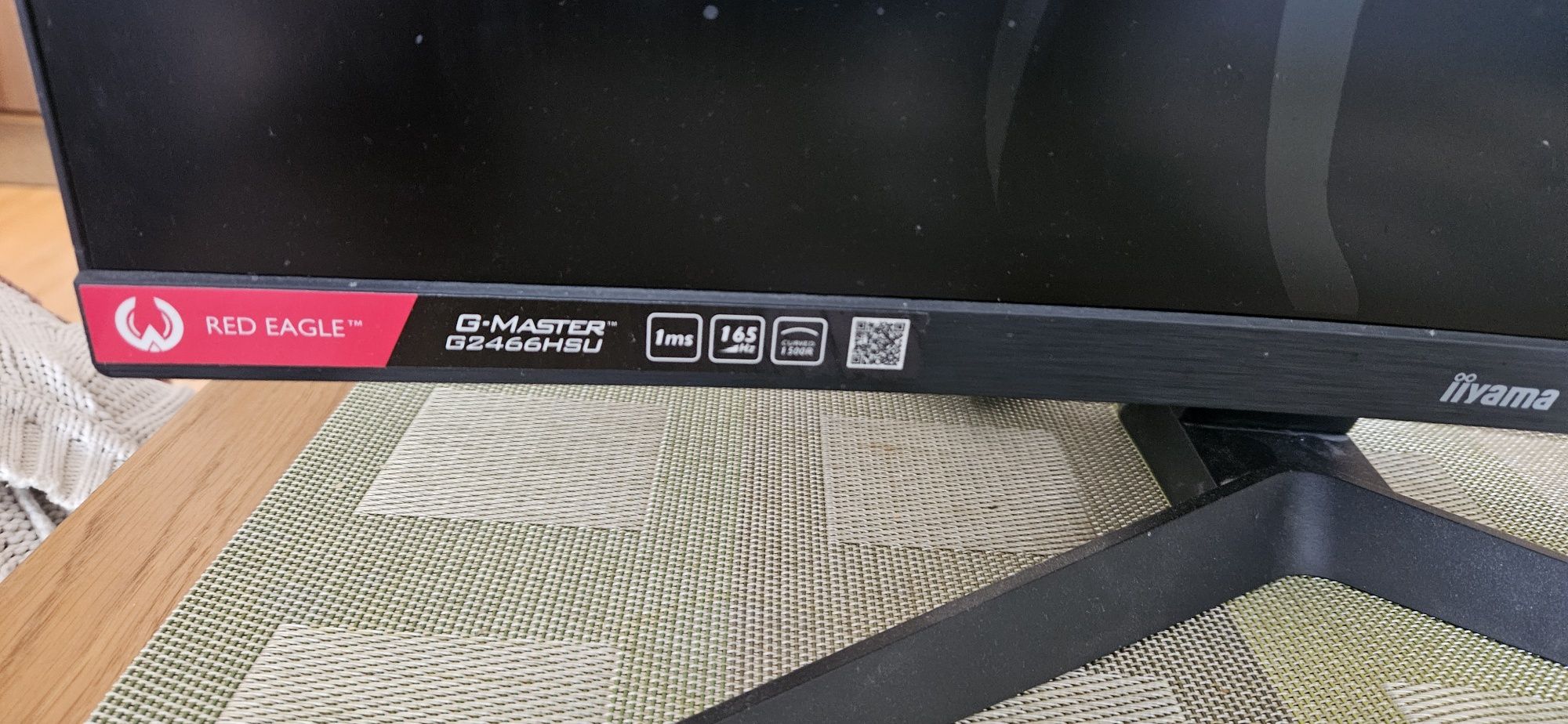Monitor Iiyama 24 '' cale G2466 HSU. Zbita matryca