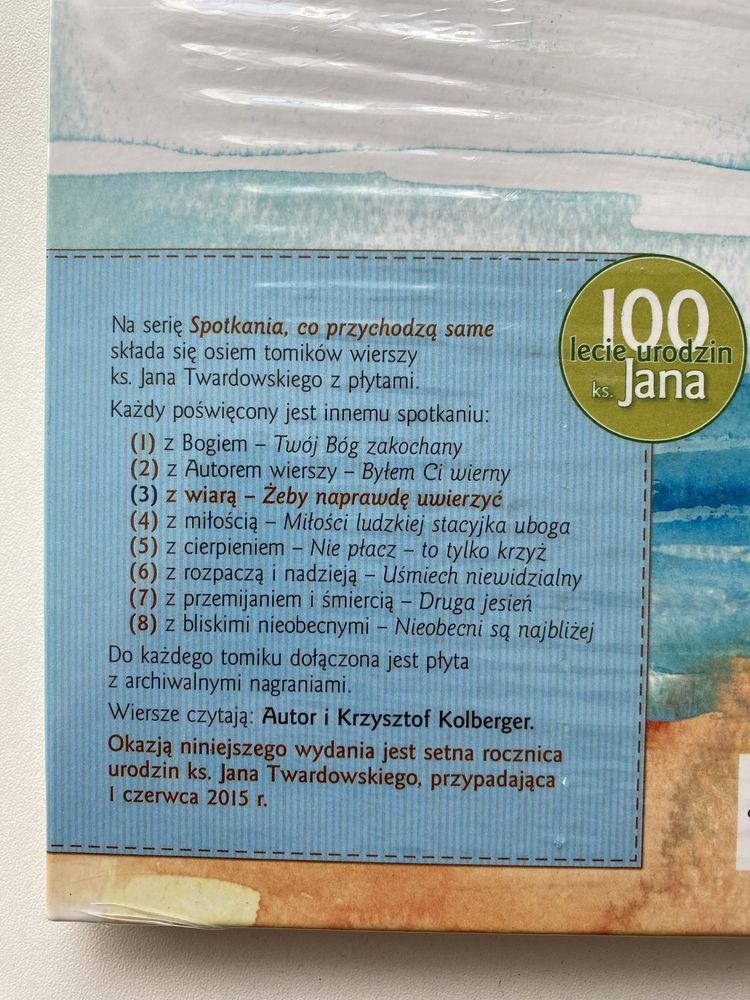 Wiersze ks. Jana Twardowskiego - książka z płytą CD