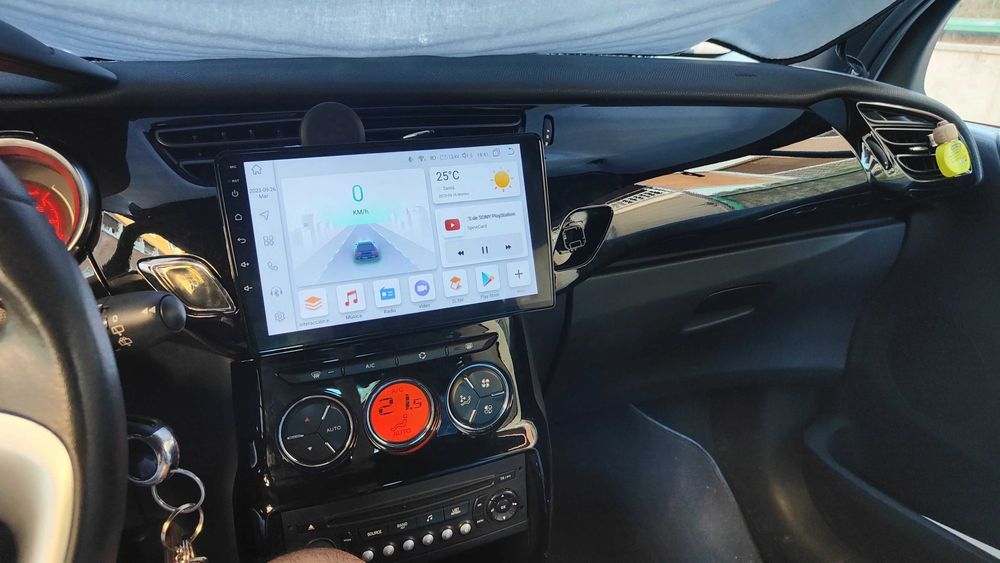 Radio Android 12 Citroen C3 DS3 10-16r gps wifi bluetooth PROM