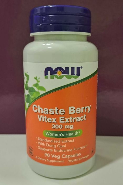 Suplemento Fitoterápico - Vitex Angnus Castus (Chaste Berry) 300mg