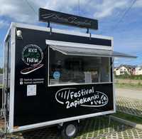 Food Truck przyczepa gastronomiczna 3m wyposażona wynajem lub sprzedaż
